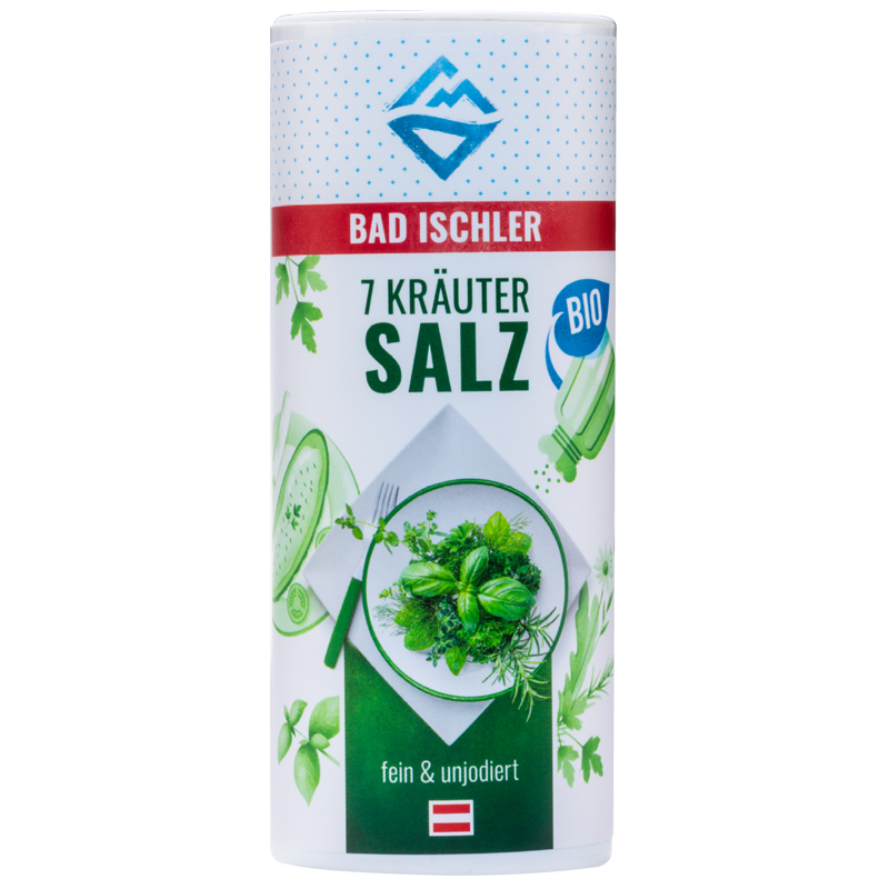 BAD ISCHLER Bio 7 Kräuter Salz 100g